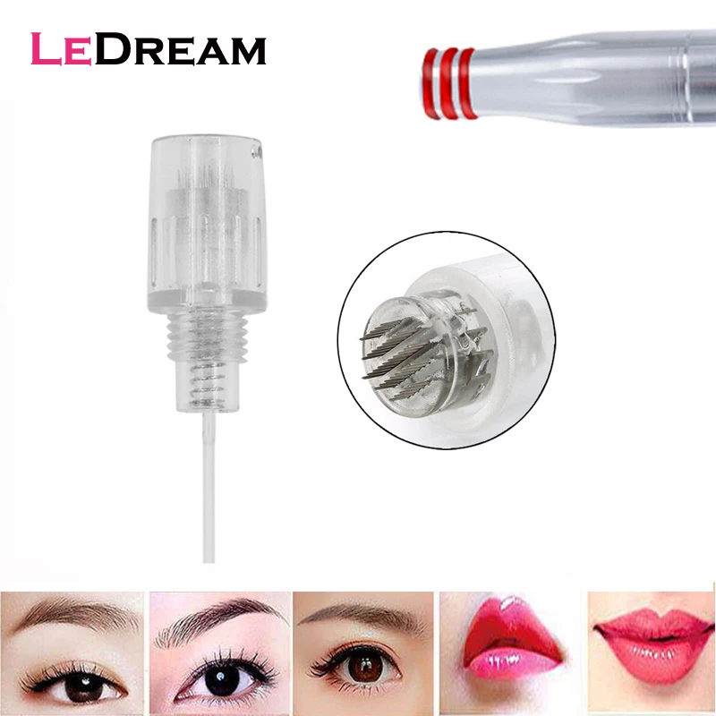 5 шт./лот 8 мм Винт Micro Nano 36 Pin Derma иглы картридж муфта для микроиглы машина ручка