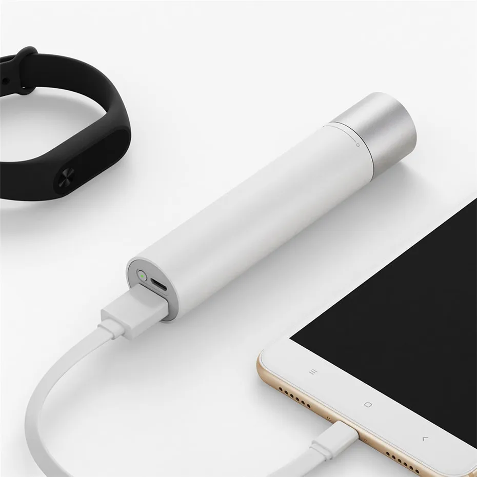 Xiaomi Portable Flashlight 11 Adjustable Modes USB Charging Port with Rotatable Lamp Head 3350mAh Lithium Battery Flash light | Бытовая