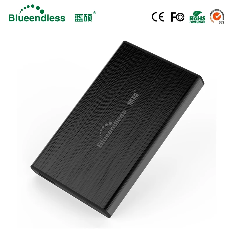 Алюминиевый корпус для жесткого диска 10 шт./лот 2 5 дюйма USB 3 0 Sata толщиной 7 9 мм