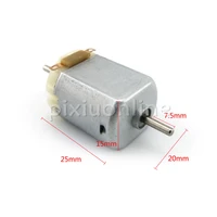 j248b micro dc motor 130 double output shafts motor 3v 15000rpm diy model machine making small dc motor sell at a loss