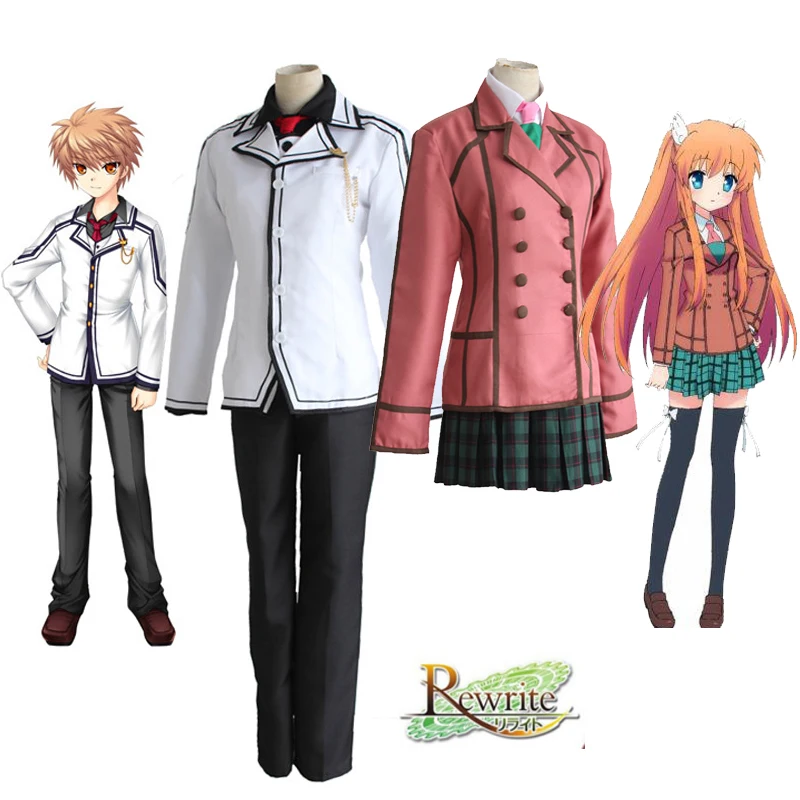 Rewrite Harvest Festa Kotarou Tennouji Ohtori Chihaya Sakuya карнавальный костюм Kazamatsuri Institute форма для