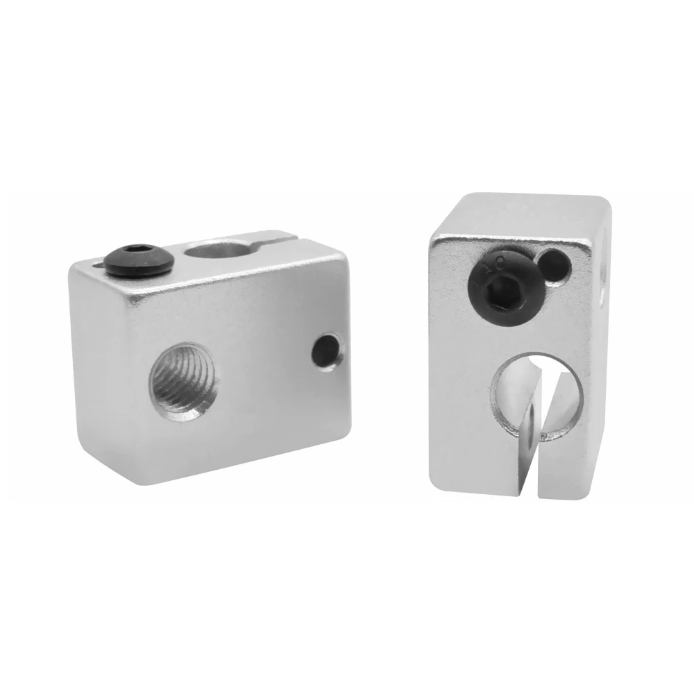 Алюминиевый Термоблок V6 для V5 J head Extruder HotEnd запчасти 3D принтеров нагреватель