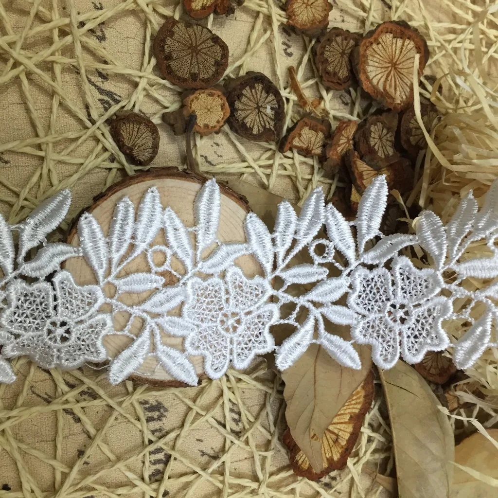 Аксессуары для одежды DIY водорастворимые кружева полиэстер штрих код маленькие