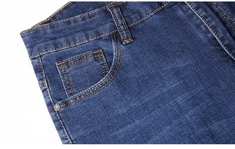 Новые джинсы Для мужчин Blue Jean Для Мужчин's дженас Бизнес Классический Досуг основные стили прямые брюки высококачественные шлепанцы; горячая Распродажа плюс Size36 38 40