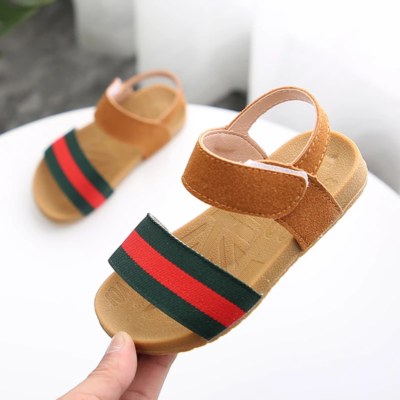 2018 Summer New Korean Children Sandals Girls Shoes Beach Baby Girl Comfortable Kids for 1-7 Years | Детская одежда и обувь