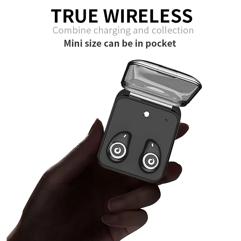 Mijiaer I7 Plus True Wireless Mini Earphone Waterproof Sport Touch Control IPX7 Charging Box Headset Earbuds for Xiaomi Phone |
