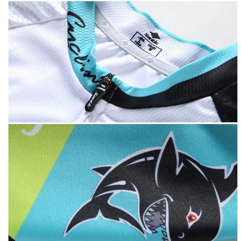 Набор Джерси для велоспорта Santic 2019 Pro Team мужской комплект с коротким рукавом