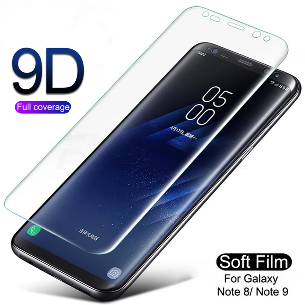 9H для samsung Galaxy note 8 стеклянная Защитная пленка экрана телефона 5 9 на стекло