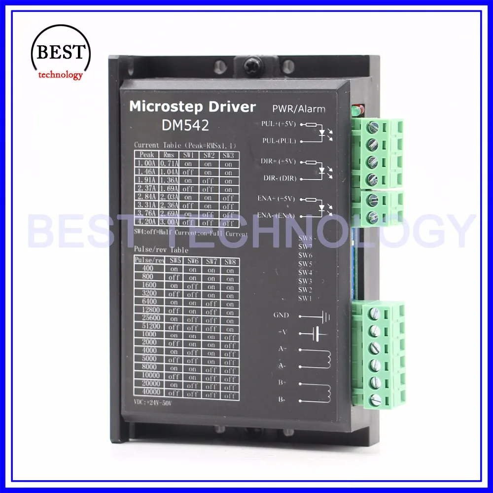 Комплекты шагового двигателя G-PENNY Nema23 DM542 и 57x56 мм 1 26 Нм 6 35 шаговый двигатель 3A