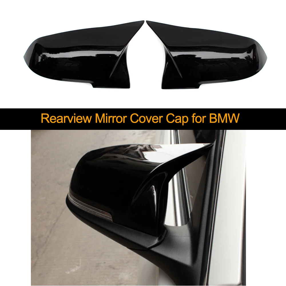 1 пара крышек для автомобильного зеркала заднего вида BMW 2 3 4 X M серии 220i 328i 420i F20 F21
