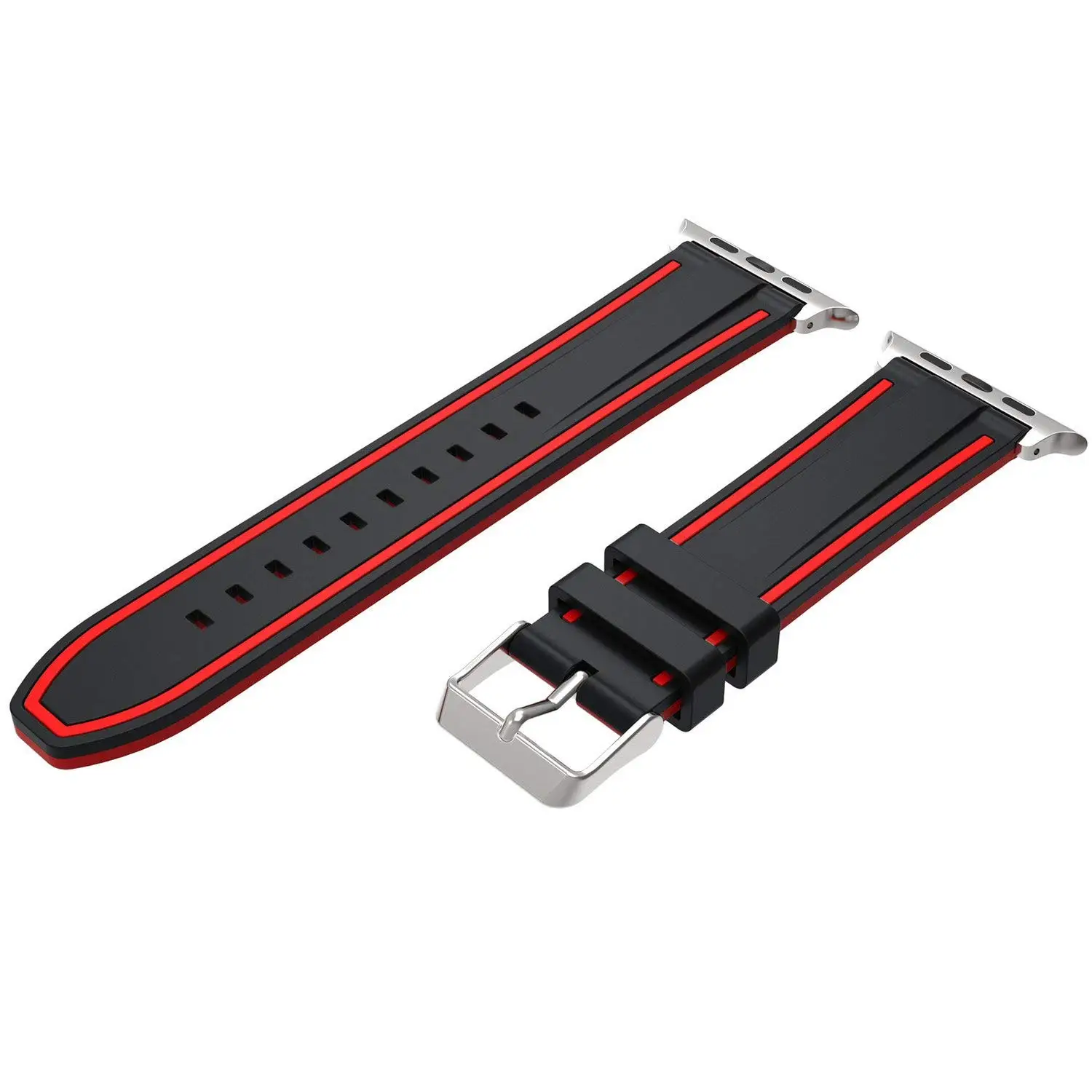 Ремешок силиконовый для Apple Watch 4 Band Series 1 2 3|Ремешки часов| |