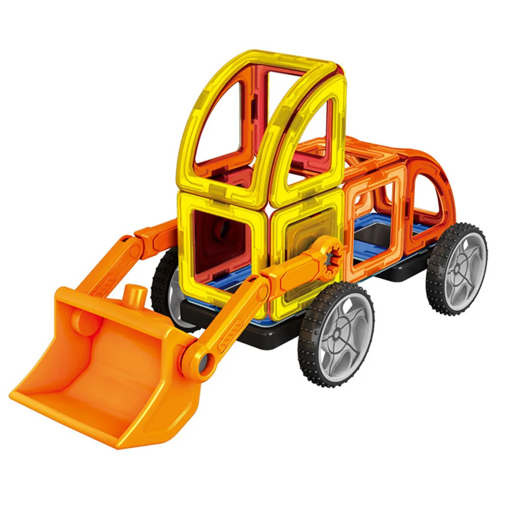 

88PCS Big Size Magnetic Building Blocks Magnetic Construction Designer Set Educational Toys For Children Kids Gifts