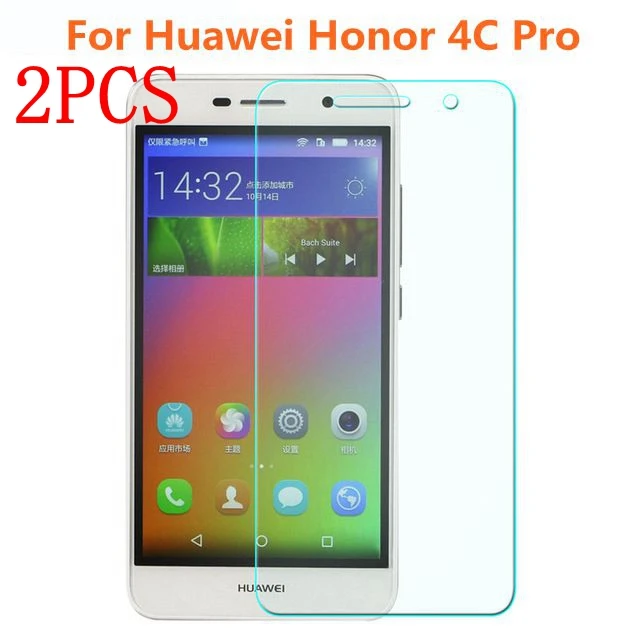 Оригинальное закаленное стекло для Huawei Honor 4C Pro 2 шт. защита экрана продуманная