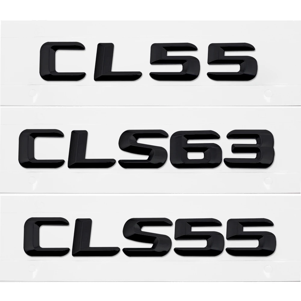 Эмблема багажника автомобиля наклейка с автономером значок для Mercedes Benz CLS55 CLS63