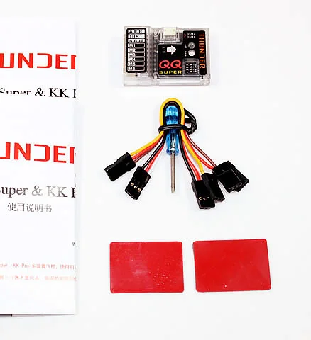 Стабилизатор управления полетом Thunder QQ 3 осевой гироскоп RC Multirotor Drone бесплатная