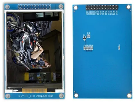 3 2 дюймовый 24-контактный TFT ЖК-экран с платой адаптера ILI9341 ST7789 IC 16Bit параллельный