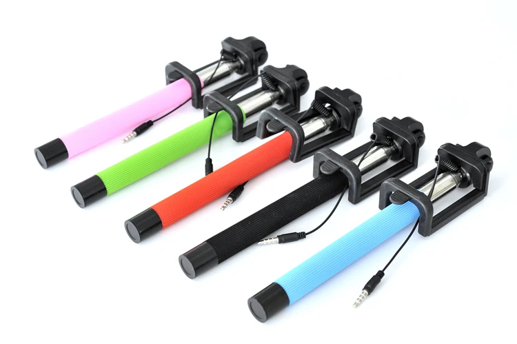 Складная Проводная Выдвижная палка для селфи монопод портретной камеры телефона