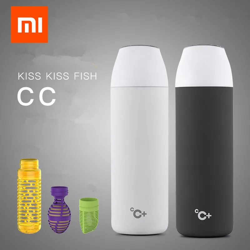 Xiaomi Kiss Fish 525 мл функция чайная чашка для пищи приготовление яиц OLED температурный экран вакуумная умная чашка для xiaomi smart home