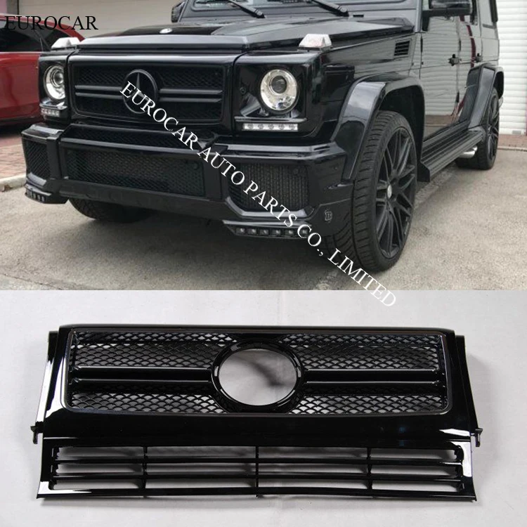 Передний гриль w463 g63 g65 для G500 G55 G63 G65 ABS G calss Материал решетки всех прицепов черного