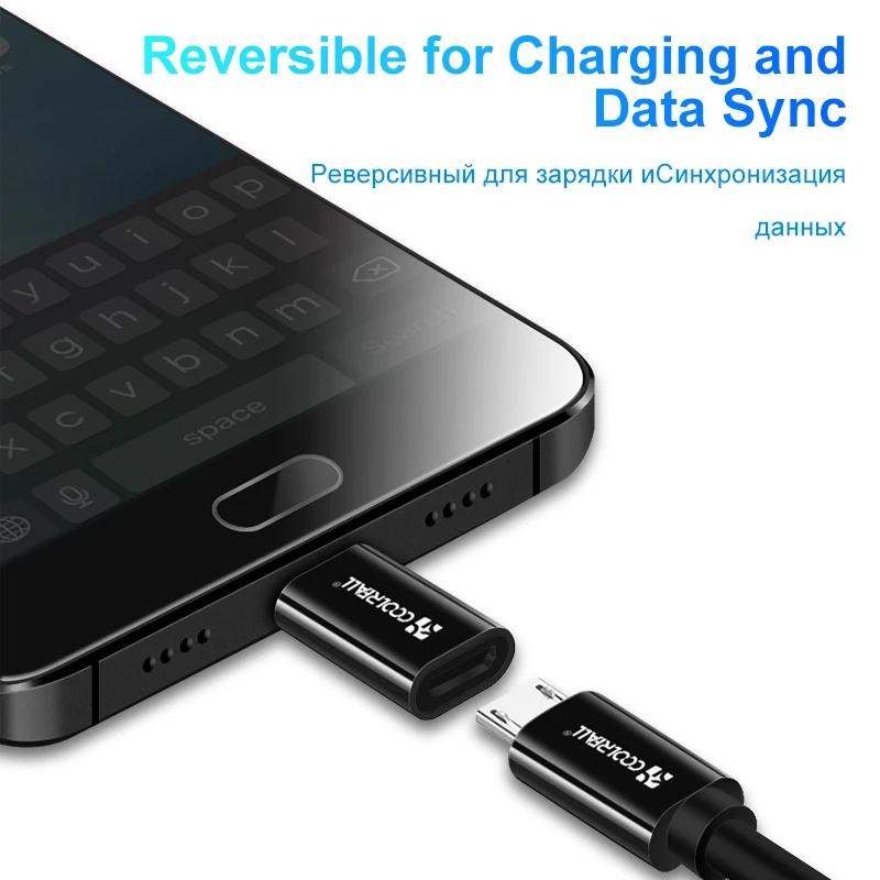 Coolreall 2 шт. USB Type C адаптер Micro 3 1 OTG кабель к конвертер для Macbook Samsung S8 + S9 Huawei P20 Pro P10 |