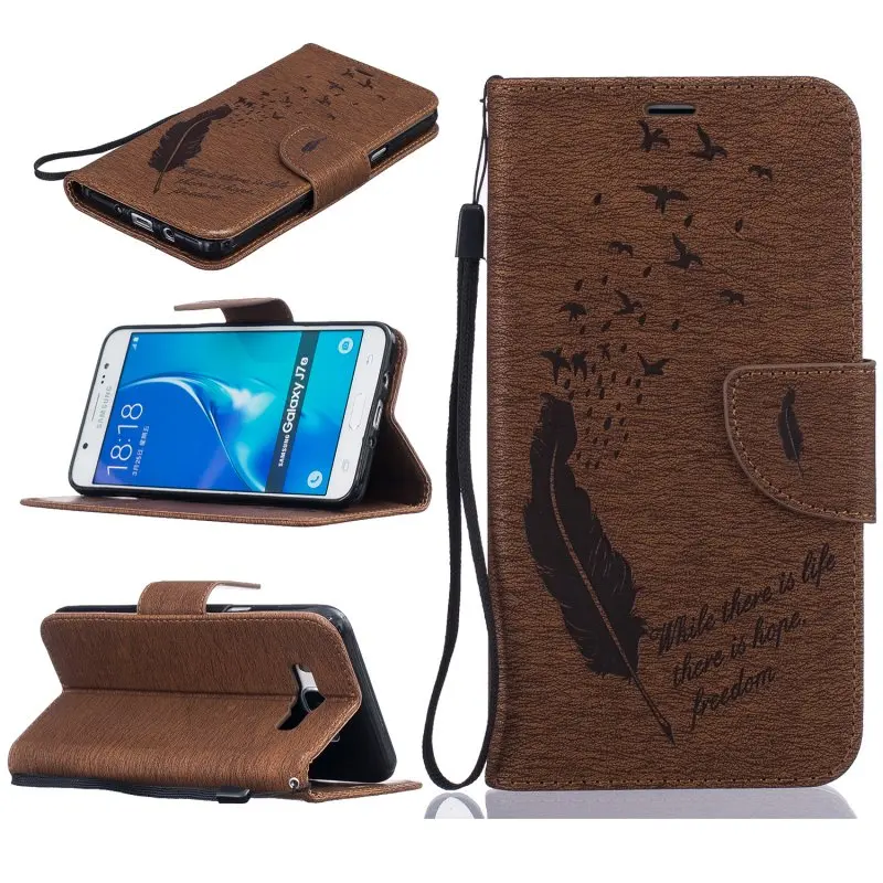 Coque для samsung Galaxy Grand Prime S7 S6 край S5 A3 A5 J1 J3 J5 J7 2016 чехол кожаный бумажник телефон сумка