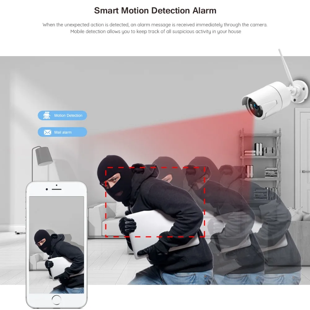 BESDER Yoosee IP камера WiFi Full HD 1080P Беспроводная sd карта слот для камеры безопасности