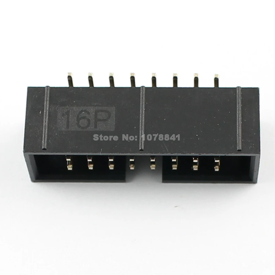 10 шт. 2 54 мм Шаг 2x8 Pin 16 SMT SMD Штекерный корпус IDC | Обустройство дома