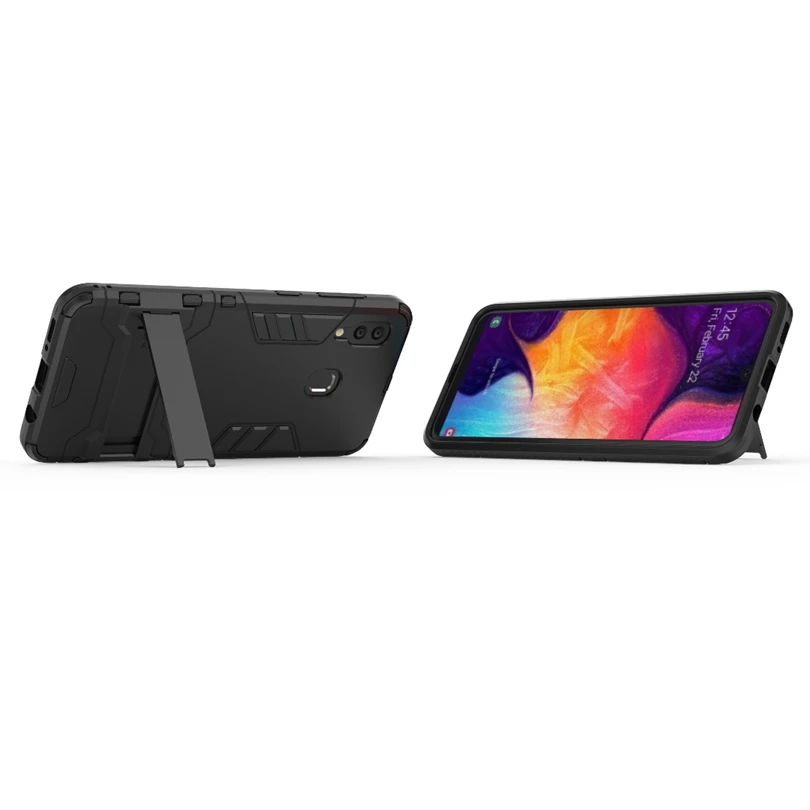 Для Samsung Galaxy A30/A 30 тонкий ударопрочный робот-Броня протектор гибридный прочный