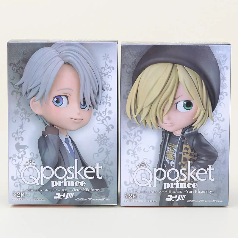Q version YURI! Фигурка аниме на льду 14 см Posket Prince The ICE Yuri Plisetsky Victor Nikiforov экшн-фигурка ПВХ