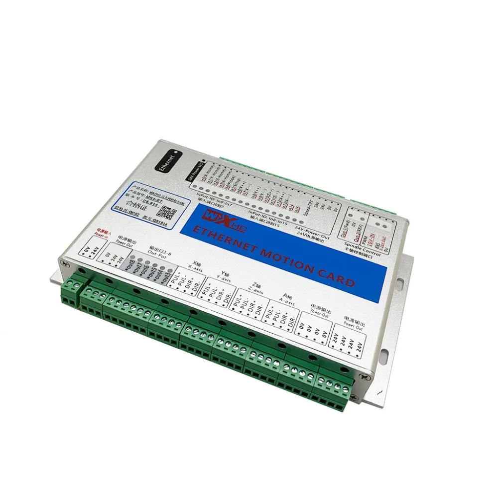 MK4-ET XHC 4 трехосный контроллер ЧПУ разъем модуля Ethernet Mach3 ЧПУ motion контроллер карты 2000 кГц