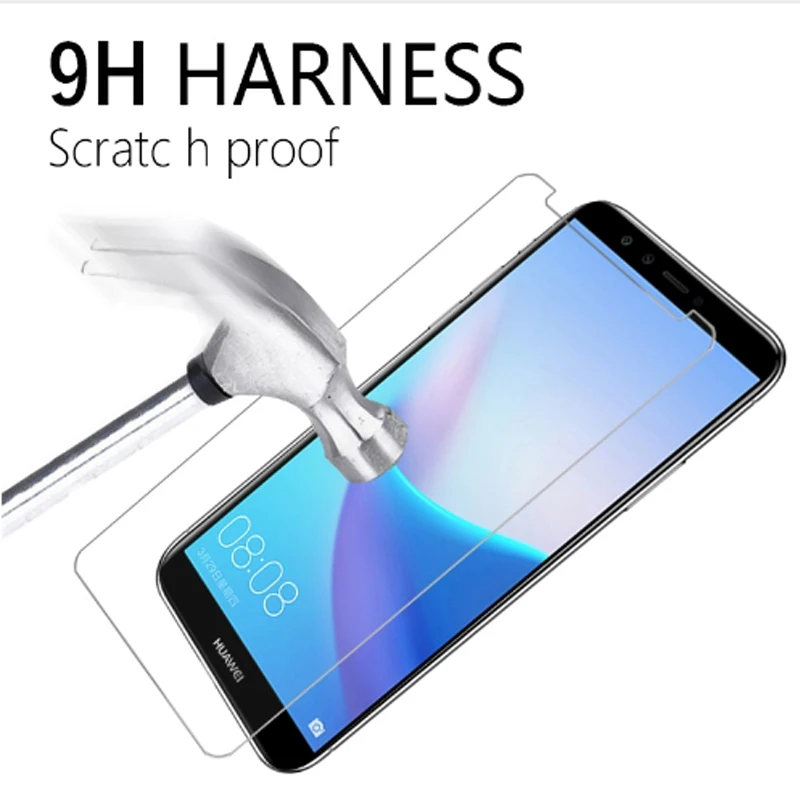 Для huawei y6 prime 2018 стекло на y3 y5 y7 y9 2017 pro 3y 5y 6y 7y 9y закаленное защитное y 3 5 6 7 9 huawey