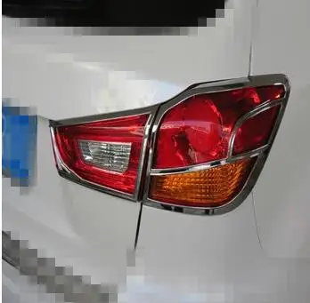 ABS Хром Задняя фара крышка для 2011-2016 Mitsubishi ASX автомобильный Стайлинг | Автомобили и