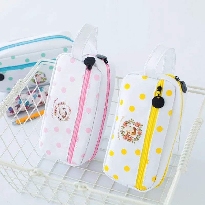 Милый пенал с ручкой конфетного цвета чехол для ручки Kawaii канцелярский