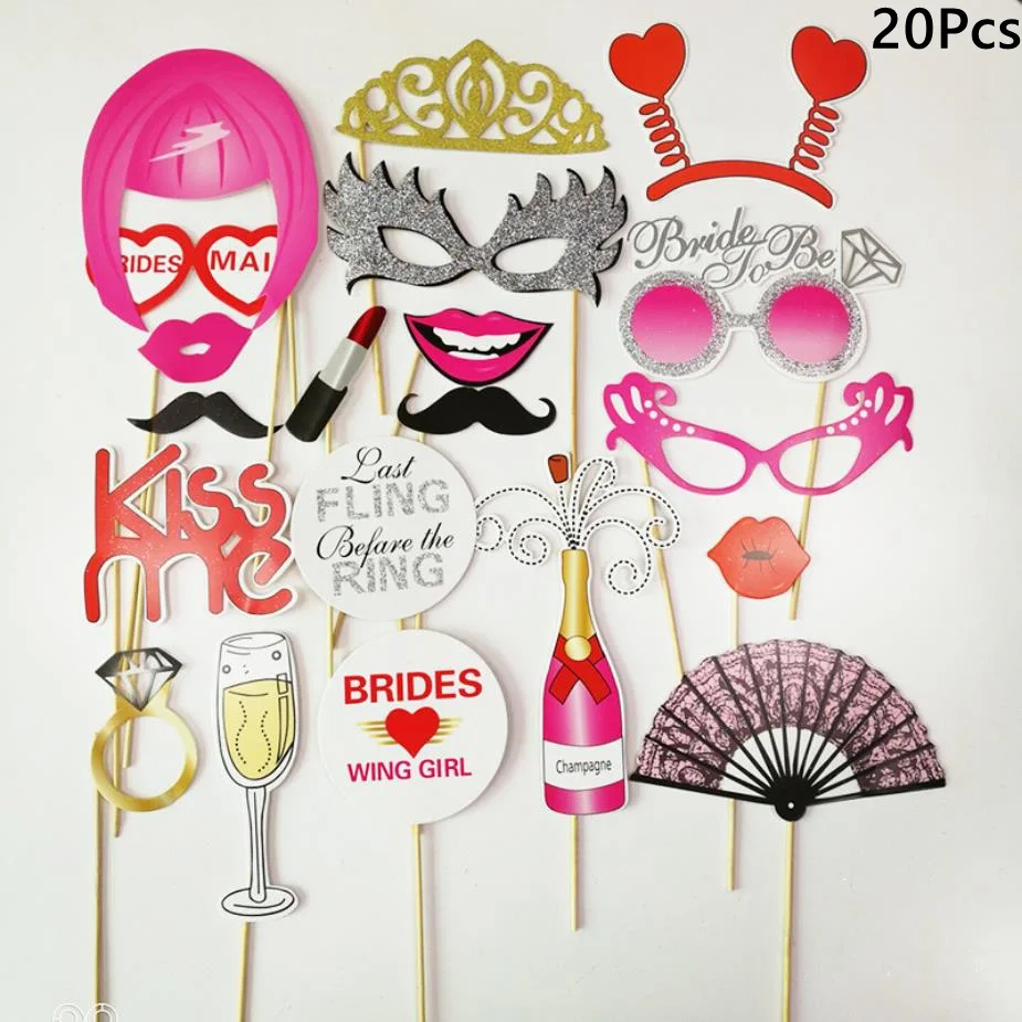 Bride Props 3 Taoup командные баннеры для Невесты Девичник вечерние баннеры для невесты Вечерние флаги и баннеры Свадебные сувениры для любви сделай сам - Цвет: Bride Props 3