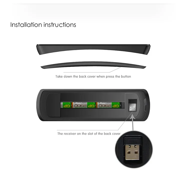 Measy RC12 Air Fly mouse для tv Box Tablet PC тачпад игровая английская клавиатура 2,4 ГГц Беспроводная мышь с клавиатурой