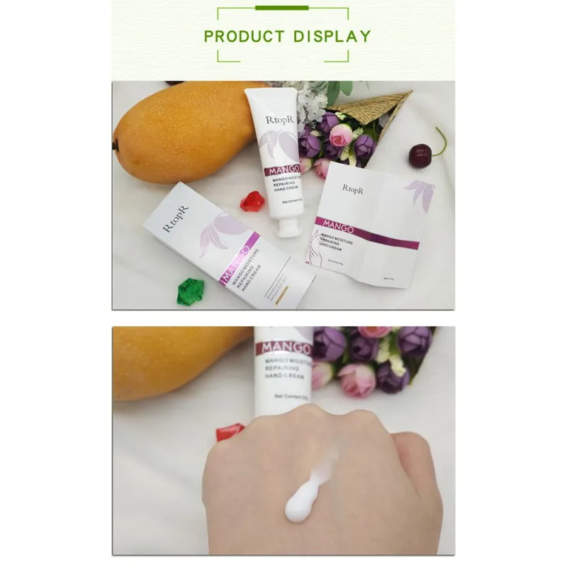 

50g Moisturizing Hand Cream Anti Aging Whitening Firming Hand Cream Refreshing Fast Absorbing Skin Care Products Hot