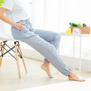 Штаны пижамные женские, 100% хлопок, цвет в ассортименте, M L XL XXL, 1 шт