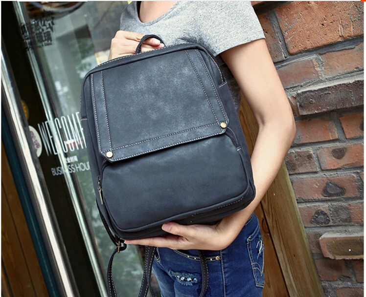 Модный женский милый рюкзак из искусственной кожи для девушек простой