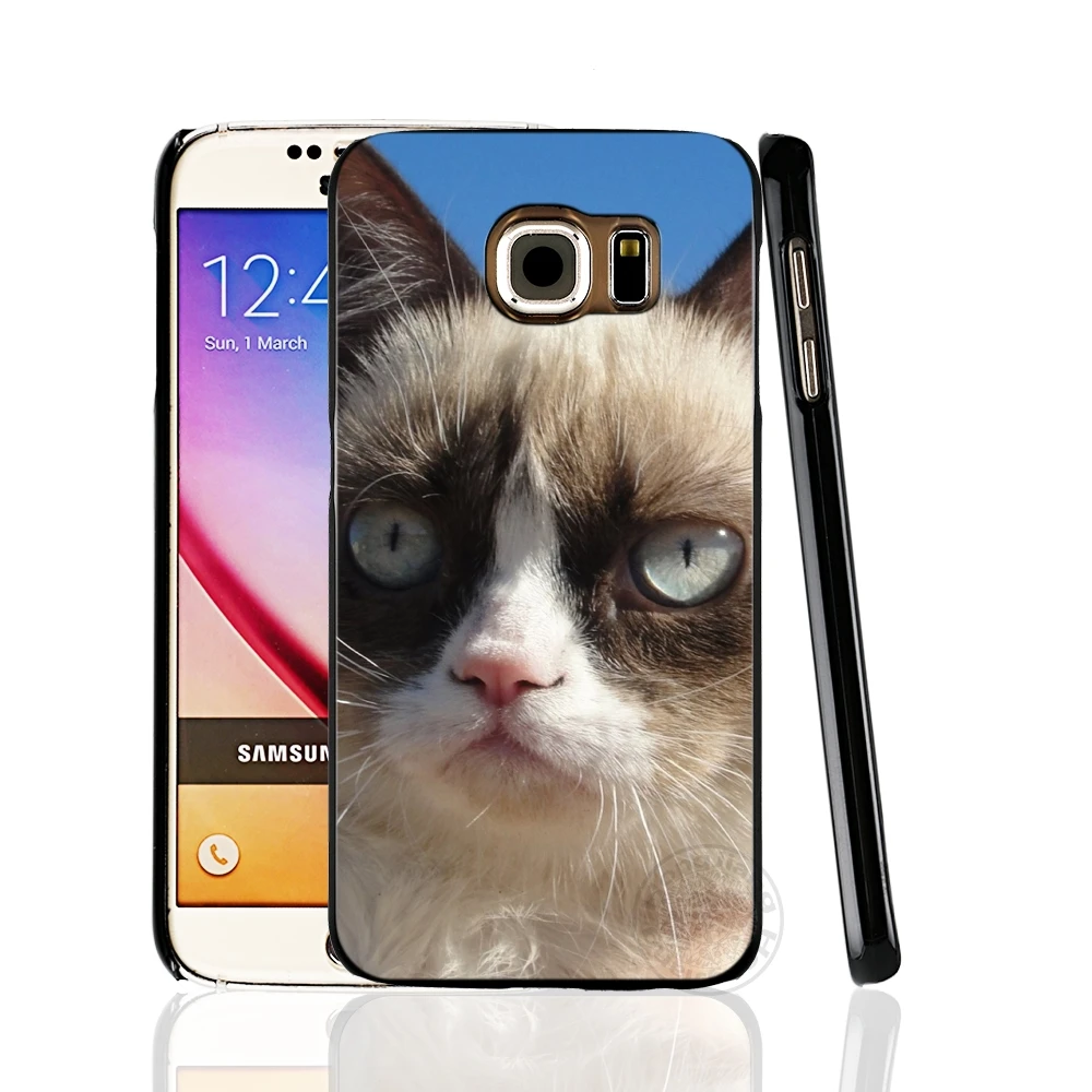 HAMEINUO Чехол для мобильного телефона с изображением кошки сидя на дороге Samsung Galaxy A3