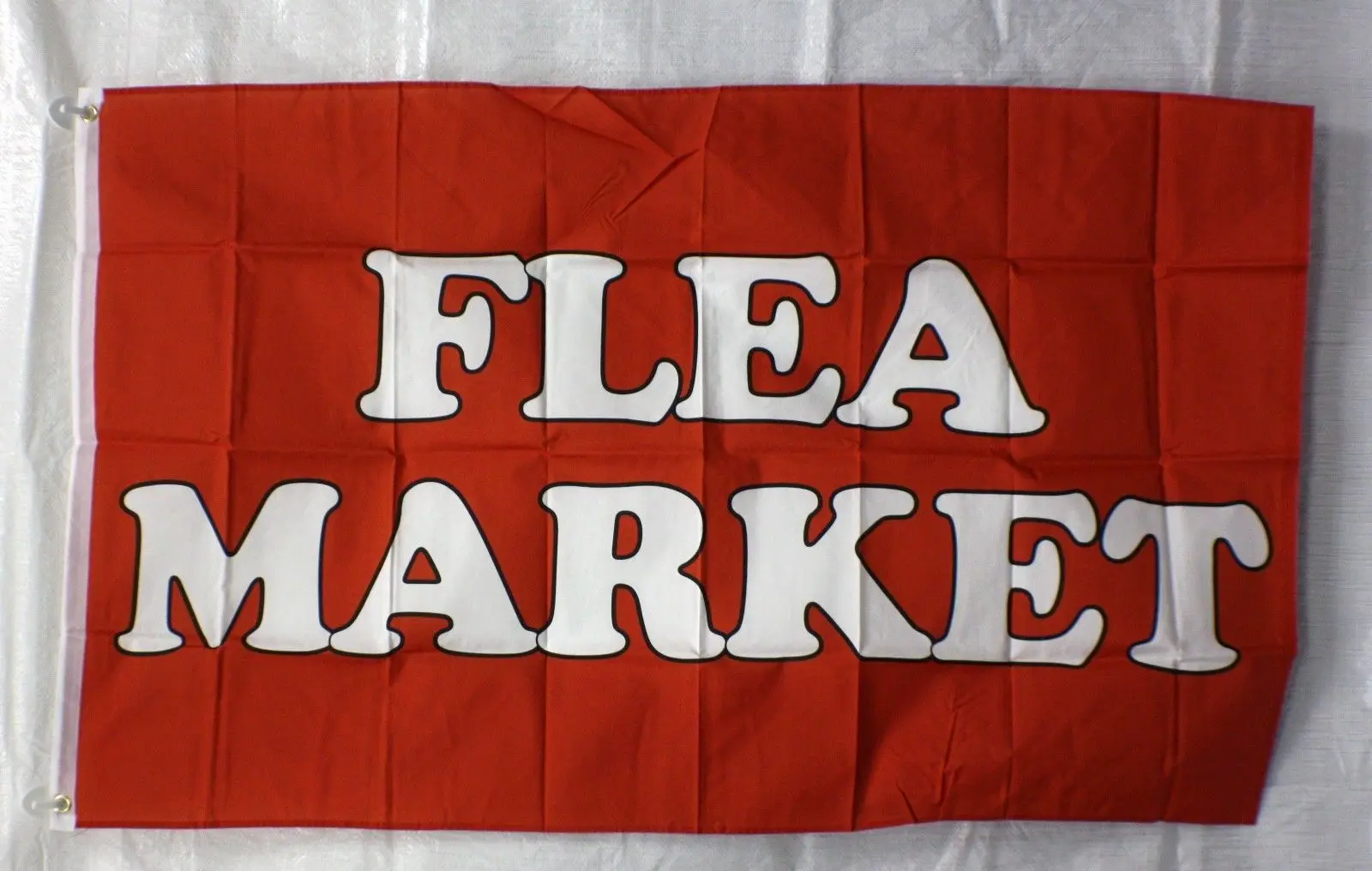 3ft x 5ft3 x5ft FLEA MARKET flag print Polyester banner Size 150*90cm Дом и сад