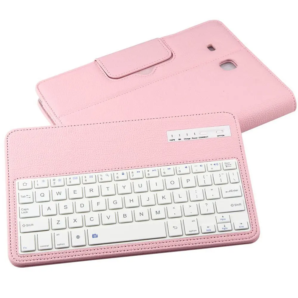 Для Samsung Galaxy Tab E 9 6 Беспроводная Bluetooth клавиатура чехол для дюймов SM T560 T561 T565