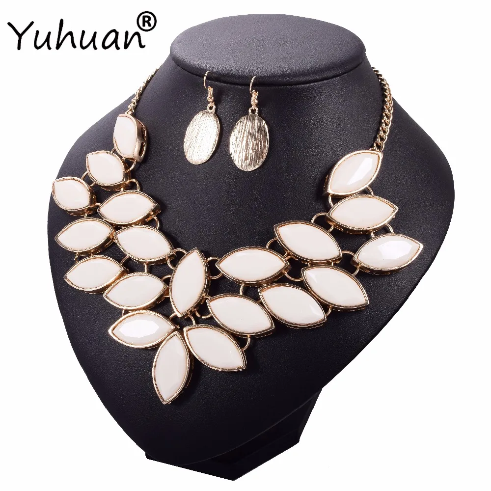Yuhuan Jewelry Для женщин зерен риса Форма Подвески Ожерелья для мужчин Серьги