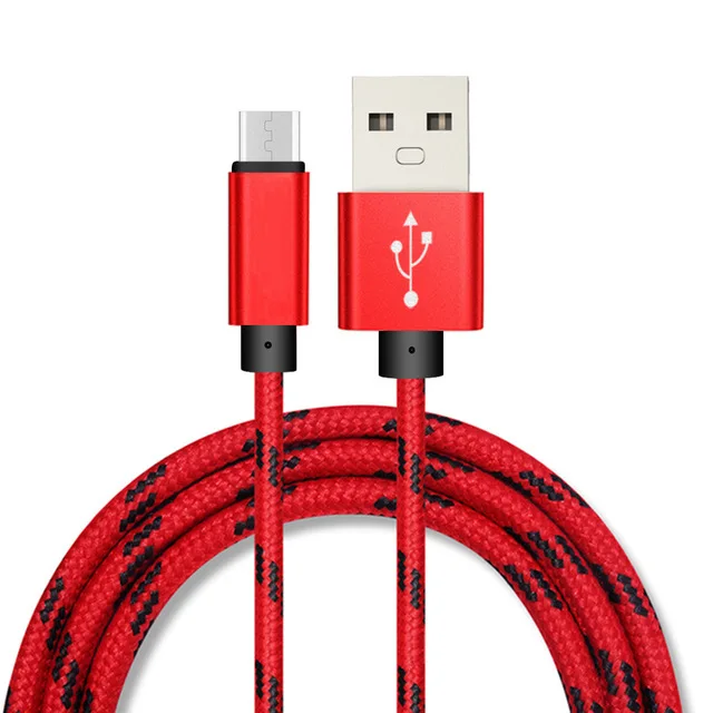 USB Type C нейлоновый кабель для быстрой зарядки синхронизации Xiaomi Mi A1 A2 Huawei P20 lite Honor 10