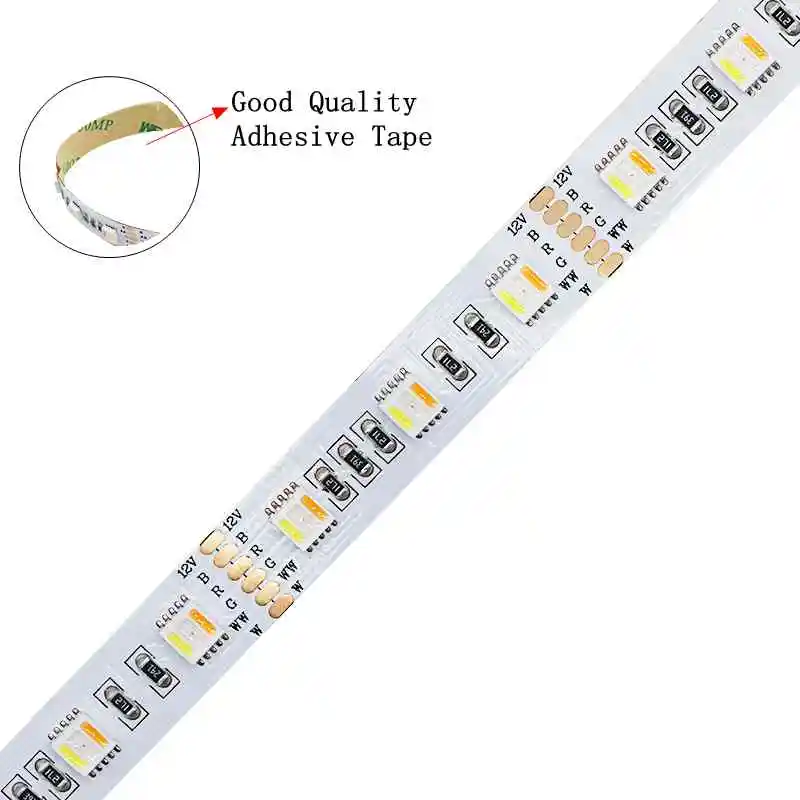 SZYOUMY новейшая RGB + CCT 5 в 1 RGBWWW Светодиодная лента 5050 60led/метр 12В DC CW WW чипы Гибкая