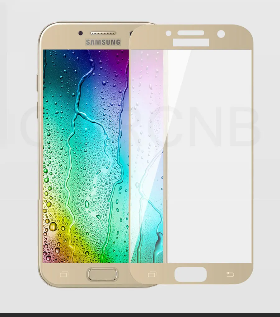 9H полная защита экрана закаленное стекло для samsung Galaxy J3 J5 J7 SM J310 J510 J710 J320 J520 J720 стеклянная пленка крышка