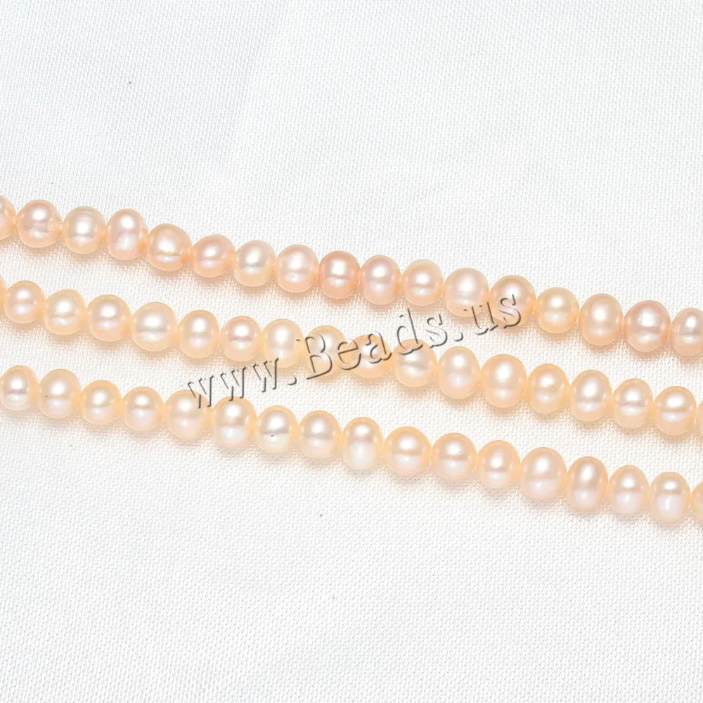 

Cultured Potato Freshwater Pearl Beads Natural Pink Grade A 4-5mm Approx 0.8mm Sold Per Approx 14.5 Inch Strand