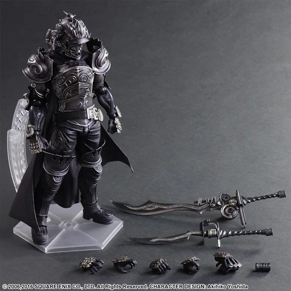 Игра ИСКУССТВО FINAL FANTASY XII 27 см Gabranth фигурку модель игрушки|Игровые фигурки и