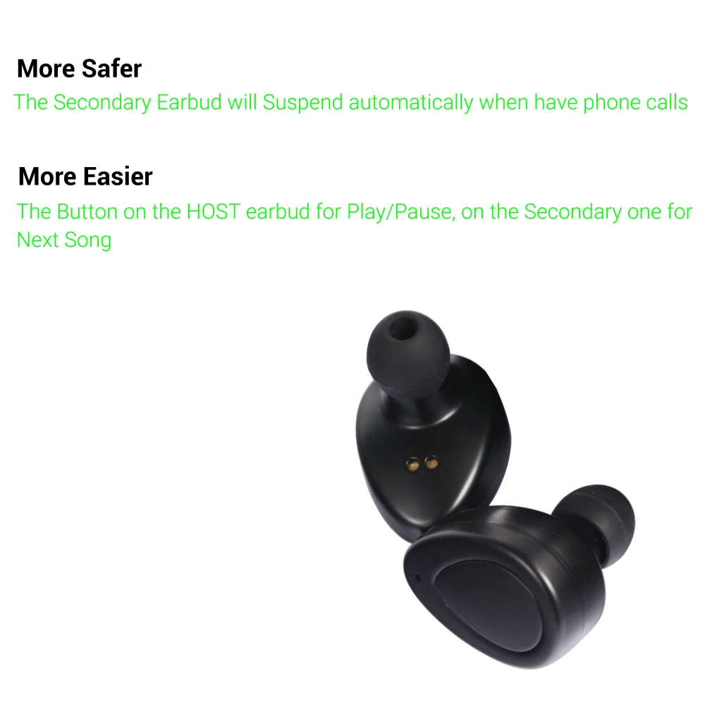 Время владельца K2 TWS Bluetooth наушники беспроводные стерео музыка с микрофоном