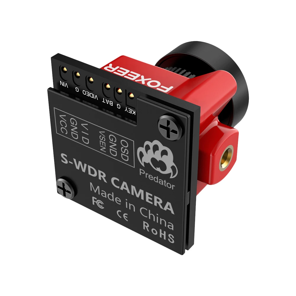 Новый Foxeer Хищник Micro V3 Гонки Все Погоду FPV Камера 16:9/4:3 PAL/NTSC переключаемый Супер WDR