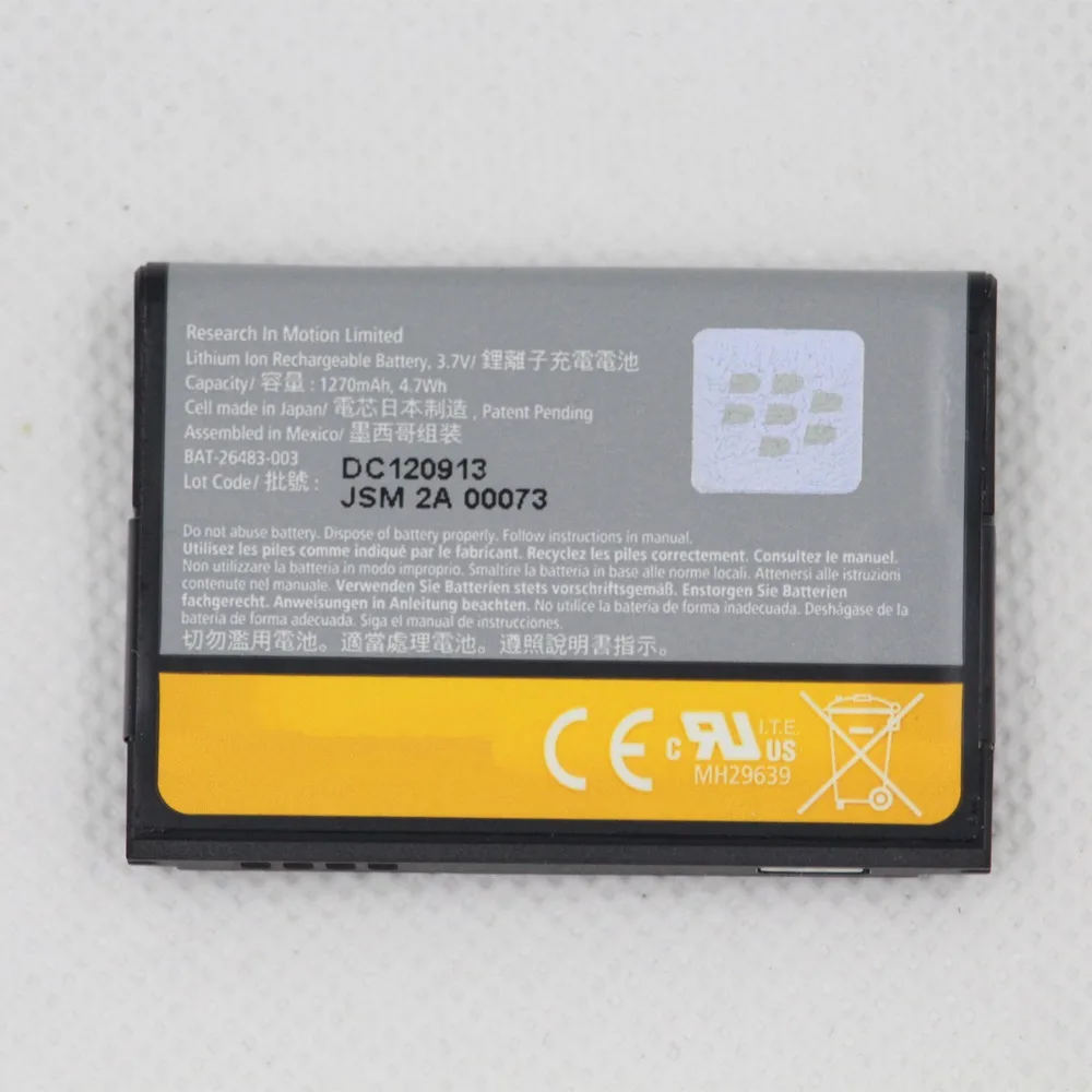 5 шт. аккумулятор для телефона Blackberry Jennings фонарь 2 9810 9800 Torch Slider FS1 1270 мАч | Мобильные
